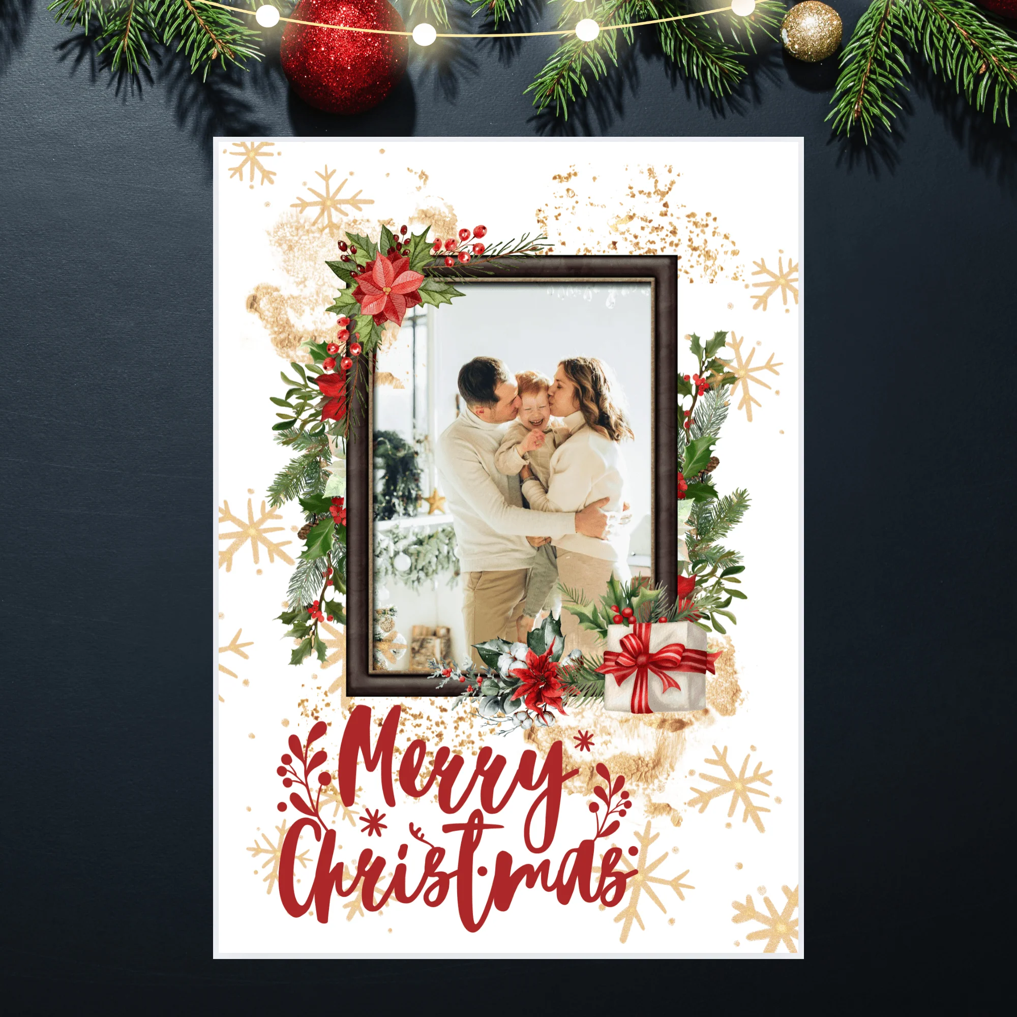Editable Holiday Christmas Card Bundle โ 14 Festive Designs for Canva | Instant Download & Personalize - Image 3